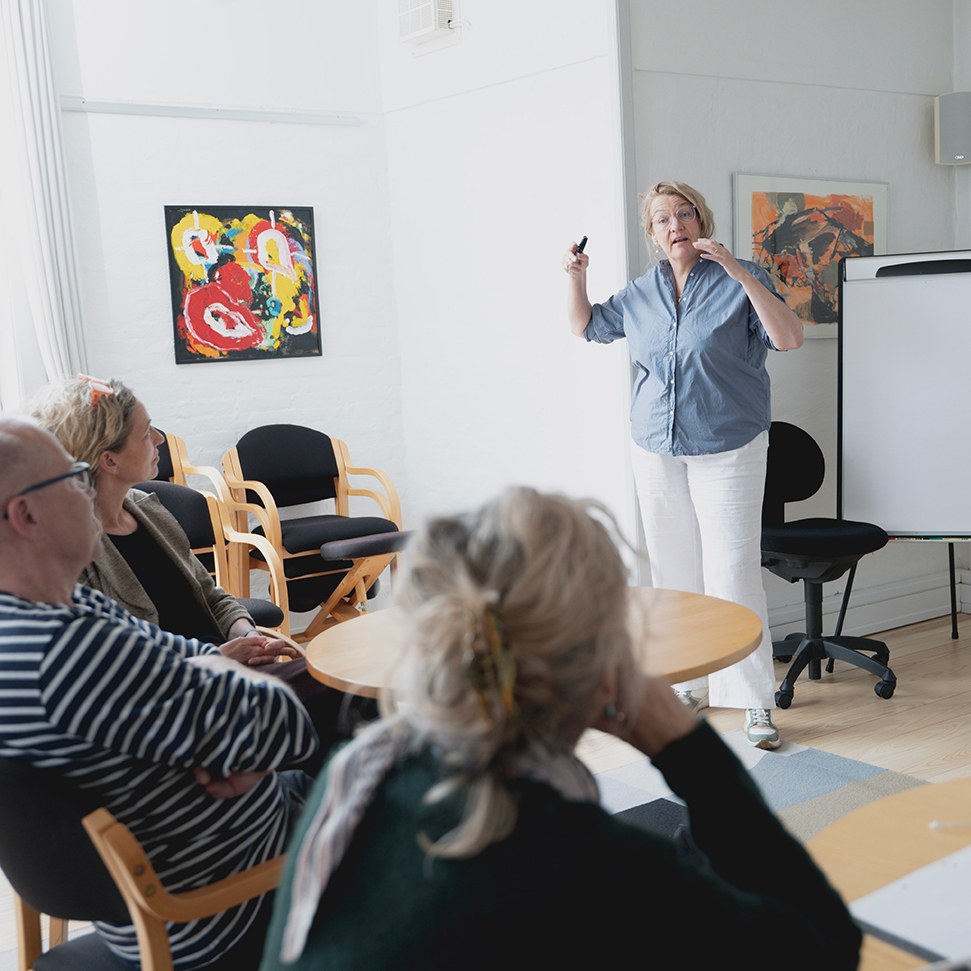 Efteruddannelse i narrativ samtalepraksis – 2.-3. år